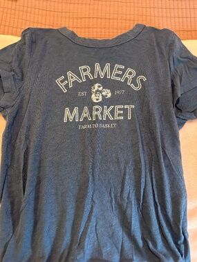 Blue Farmers Market Tee